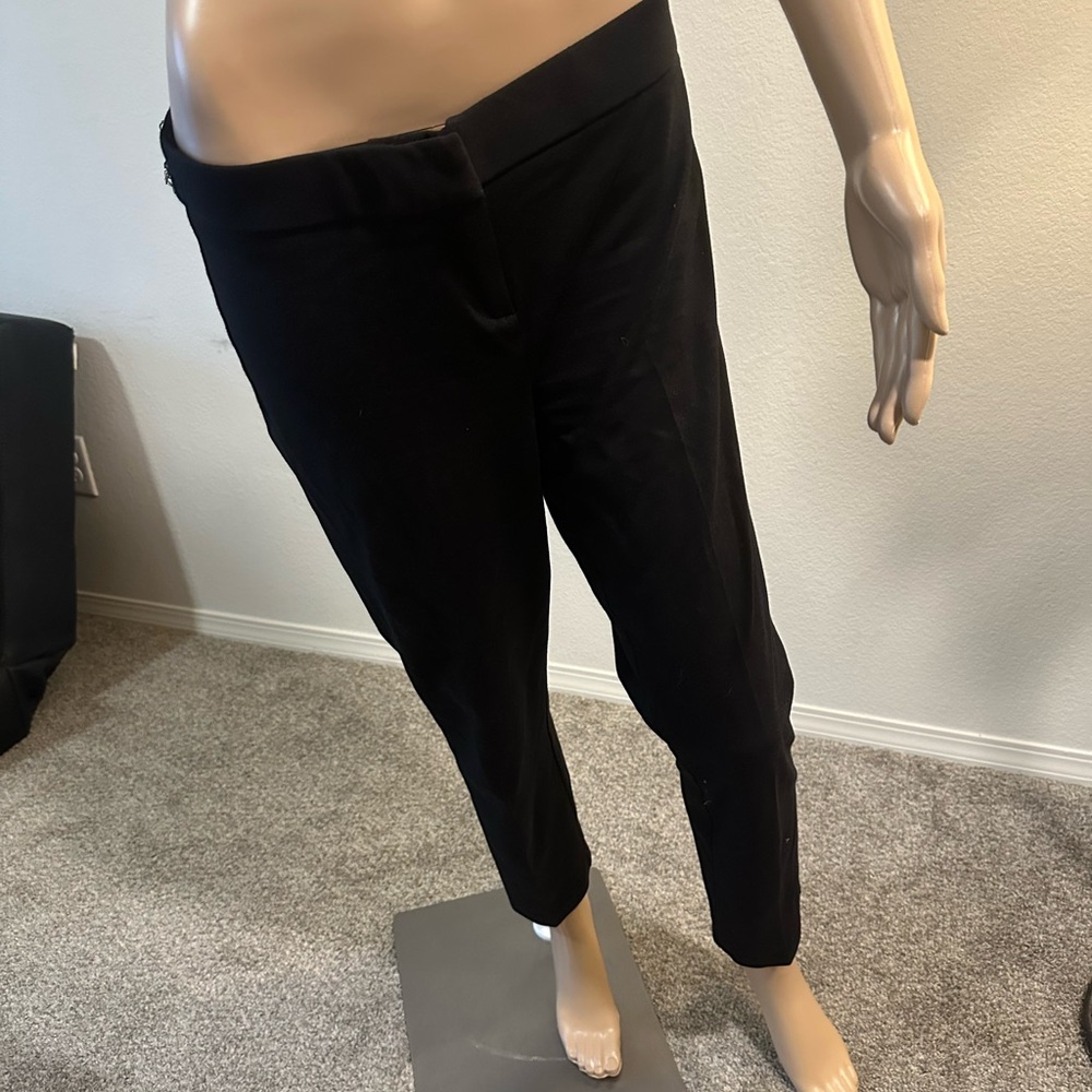 Amanda & Chelsea Black Ankle Cropped Pants